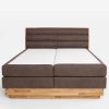 Postel boxspring s úložným prostorem KARISSA dub masiv