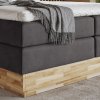 Postel boxspring s úložným prostorem KARISSA 7 dub masiv