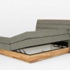 Postel boxspring s úložným prostorem KARISSA 6 dub masiv