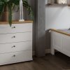 Malá ložnice pro jednu osobu MARLOW bílá/dub bianco