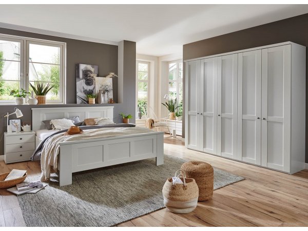 Šatní skříň MARLOW bílá