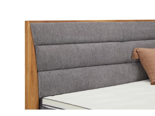 Postel boxspring s úložným prostorem KARISSA 2 dub masiv