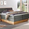 Postel boxspring s úložným prostorem KARISSA 4 dub masiv
