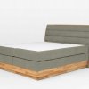 Postel boxspring s úložným prostorem KARISSA 6 dub masiv