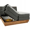 Postel boxspring s úložným prostorem KARISSA 4 dub masiv