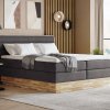 Postel boxspring s úložným prostorem KARISSA 7 dub masiv