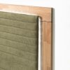 Postel boxspring včetně LED osvětlení MARCEL dub masiv