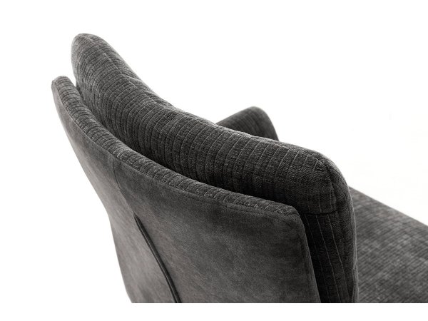 Jídelní otočná židle MALIA E s područkami pastelově zelená