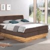 Postel boxspring s úložným prostorem KARISSA 3 dub masiv