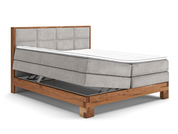 Postel boxspring s úložným prostorem MAESTRO 3 dub masiv