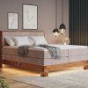 Postel boxspring s úložným prostorem MAESTRO 2 dub masiv