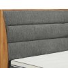 Postel boxspring s úložným prostorem KARISSA dub masiv