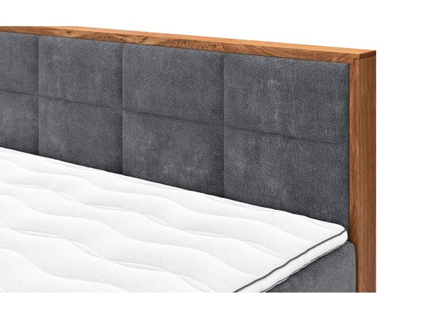 Postel boxspring s úložným prostorem MAESTRO dub masiv