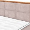 Postel boxspring s úložným prostorem MAESTRO 2 dub masiv