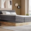Postel boxspring s úložným prostorem KARISSA dub masiv