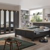 Postel MARLOW grafit/dub bianco