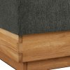 Postel boxspring s úložným prostorem KARISSA dub masiv