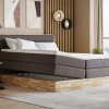 Postel boxspring s úložným prostorem KARISSA 7 dub masiv
