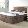 Postel boxspring včetně LED osvětlení MARCEL dub masiv