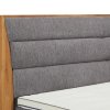 Postel boxspring s úložným prostorem KARISSA dub masiv