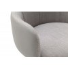 Jídelní otočná židle MECANA E s područkami šedá