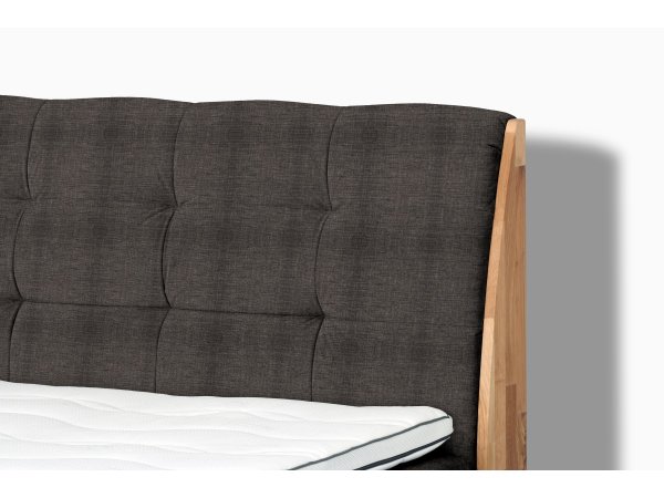 Postel boxspring s úložným prostorem MELISSA dub masiv