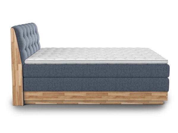 Postel boxspring s úložným prostorem MELISSA 2 dub masiv