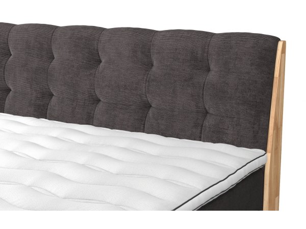 Postel boxspring s úložným prostorem MELISSA 2 dub masiv