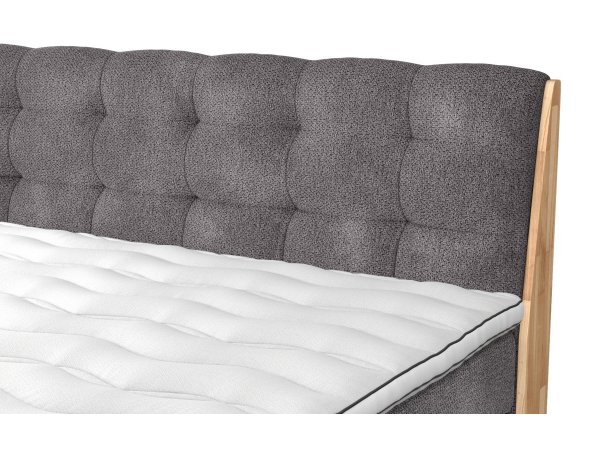 Postel boxspring s úložným prostorem MELISSA 2 dub masiv