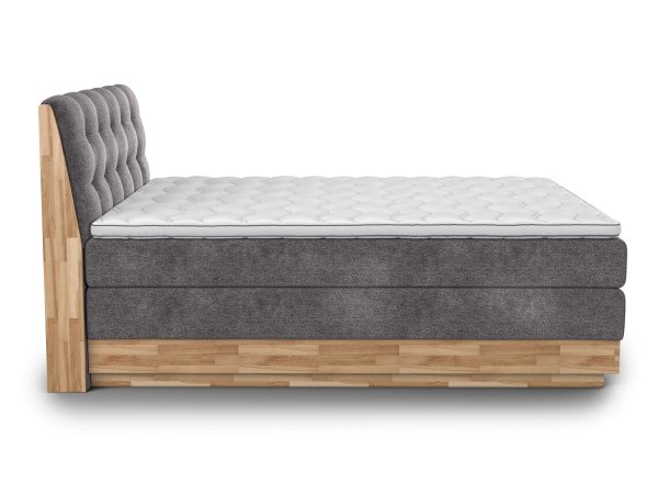 Postel boxspring s úložným prostorem MELISSA 2 dub masiv
