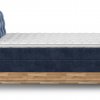 Postel boxspring s úložným prostorem a LED osvětlením MELISSA dub masiv