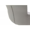 Jídelní otočná židle MECANA E s područkami šedá