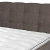 Postel boxspring s úložným prostorem a LED osvětlením MELISSA dub masiv