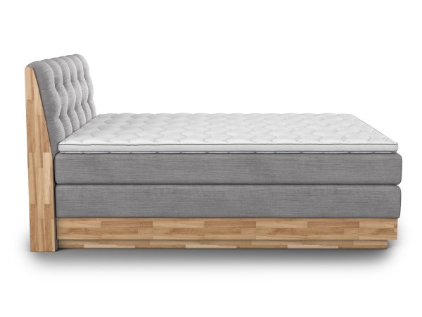 Postel boxspring s úložným prostorem MELISSA 2 dub masiv