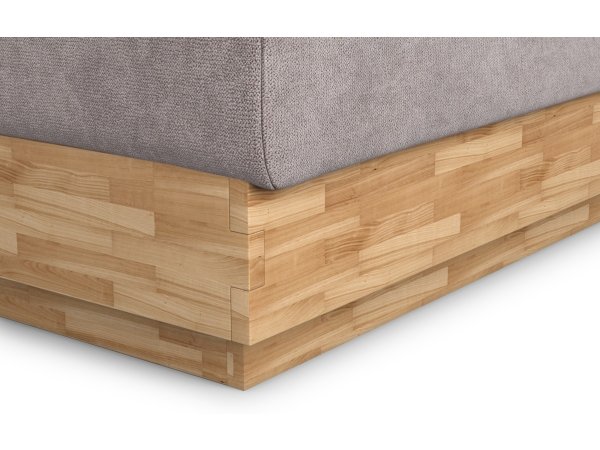 Postel boxspring s úložným prostorem MELISSA dub masiv