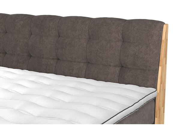 Postel boxspring s úložným prostorem MELISSA dub masiv