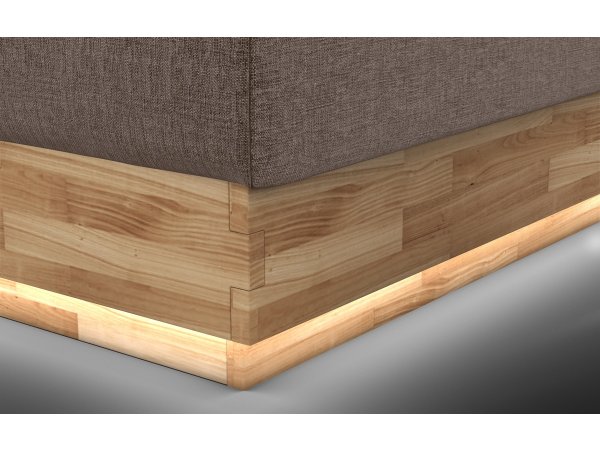 Postel boxspring s úložným prostorem MELISSA 2 dub masiv