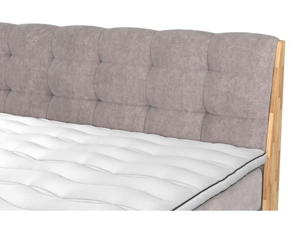 Postel boxspring s úložným prostorem MELISSA 2 dub masiv