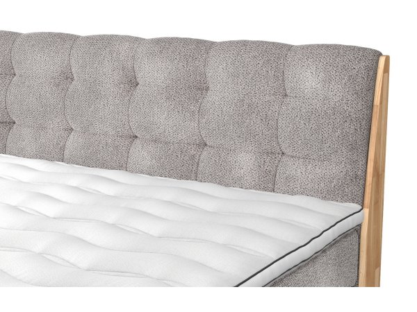 Postel boxspring s úložným prostorem MELISSA dub masiv
