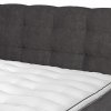 Postel boxspring s úložným prostorem a LED osvětlením MELISSA dub masiv
