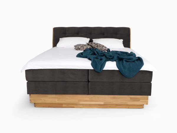 Postel boxspring s úložným prostorem MELISSA 2 dub masiv