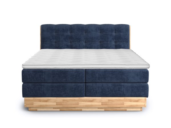 Postel boxspring s úložným prostorem MELISSA 2 dub masiv