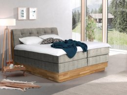 Postel boxspring s úložným prostorem MELISSA 2 dub masiv