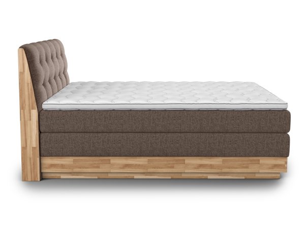 Postel boxspring s úložným prostorem MELISSA 2 dub masiv