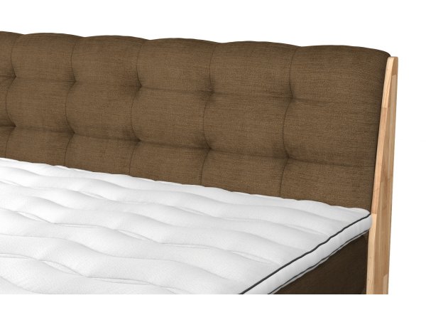 Postel boxspring s úložným prostorem MELISSA 2 dub masiv
