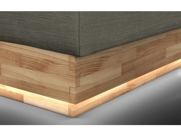 Postel boxspring s úložným prostorem MELISSA 2 dub masiv