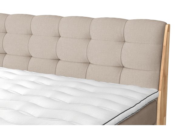 Postel boxspring s úložným prostorem MELISSA 2 dub masiv