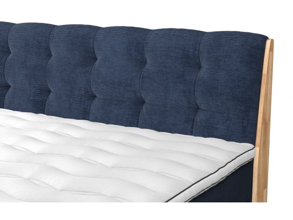 Postel boxspring s úložným prostorem MELISSA 2 dub masiv