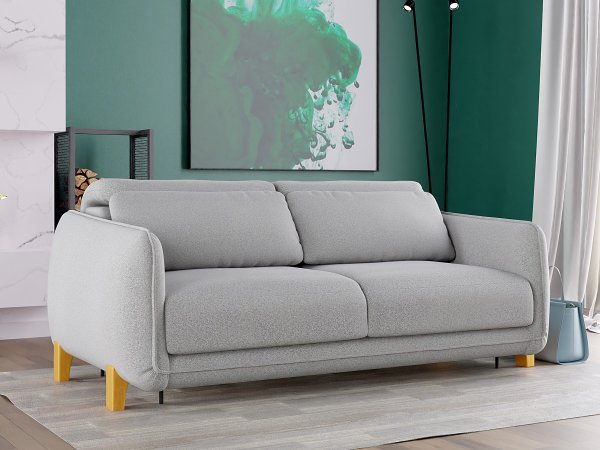 Rozkládací pohovka 3-sed pro každodenní spaní MEGI