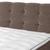 Postel boxspring s úložným prostorem a LED osvětlením MELISSA dub masiv